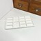 Ceramic Paint Palette - 14 Wells Artist Paint Tray - 8 Inch Porcelain Mixing Palette for Watercolors and Acrylics